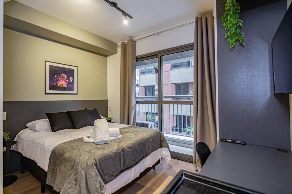 Studio Moderno Em Moema Appartement São Paulo Buitenkant foto