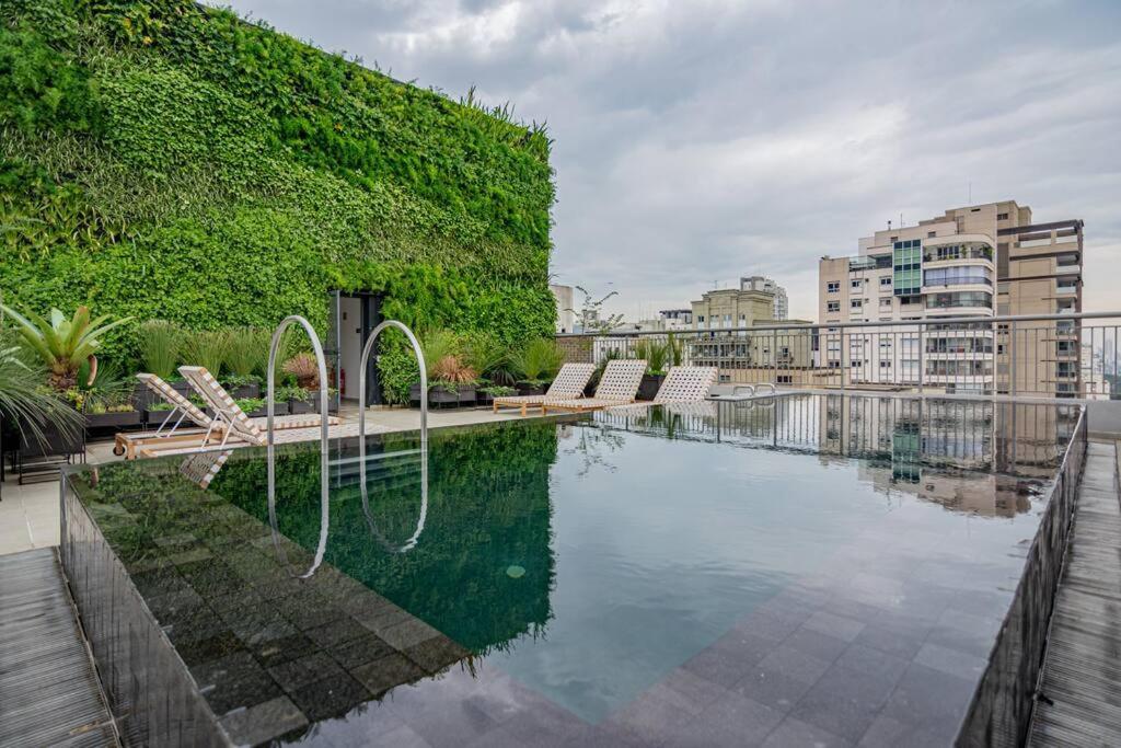 Studio Moderno Em Moema Appartement São Paulo Buitenkant foto