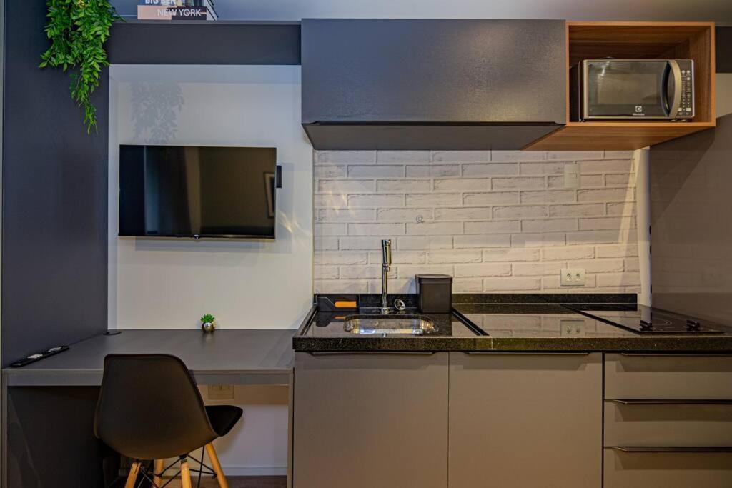 Studio Moderno Em Moema Appartement São Paulo Buitenkant foto