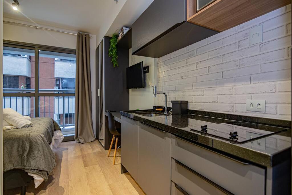 Studio Moderno Em Moema Appartement São Paulo Buitenkant foto